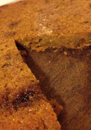 Una foto de Torta de zanahoria