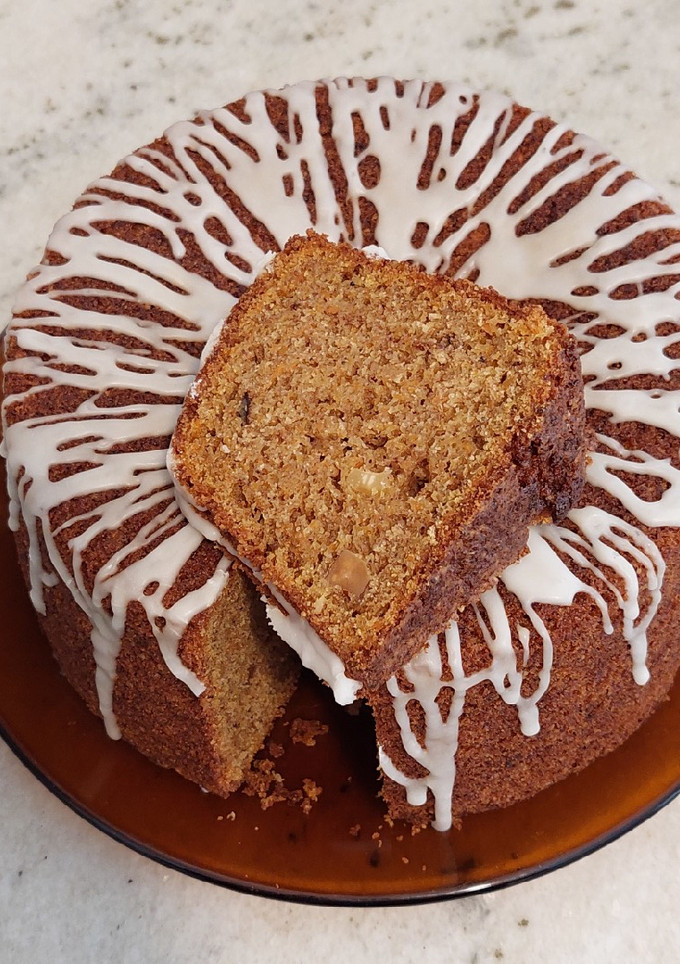 Una foto de Carrot cake integral