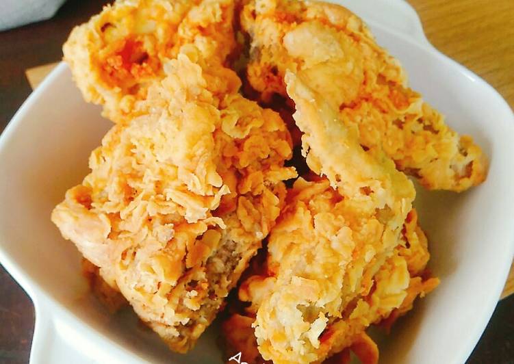 6 Resep: Ayam Goreng Tepung Kriwil Kekinian