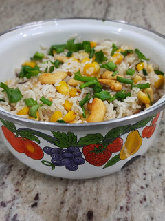 ஸ்வீட் கார்ன் ஃப்ரைட்ரைஸ் (Sweet corn fried rice recipe in tamil) செய்முறை முக்கிய புகைப்படம்