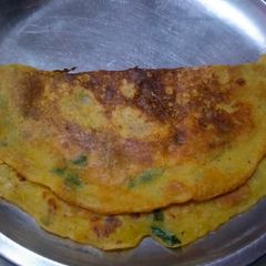 A picture of Besan ka cheela.