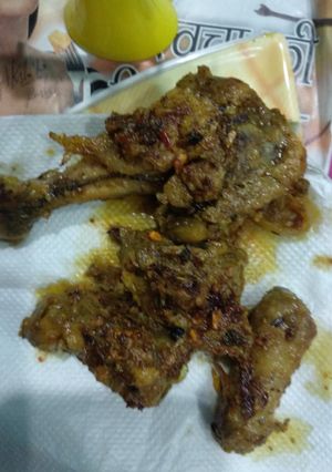 A picture of Butter roasted chicken.