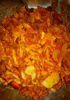Foto resep Ayam suwir balado simpel