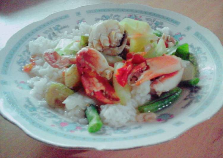 Cara mudah memasak Sayur Bening Kepiting, Bisa Manjain Lidah