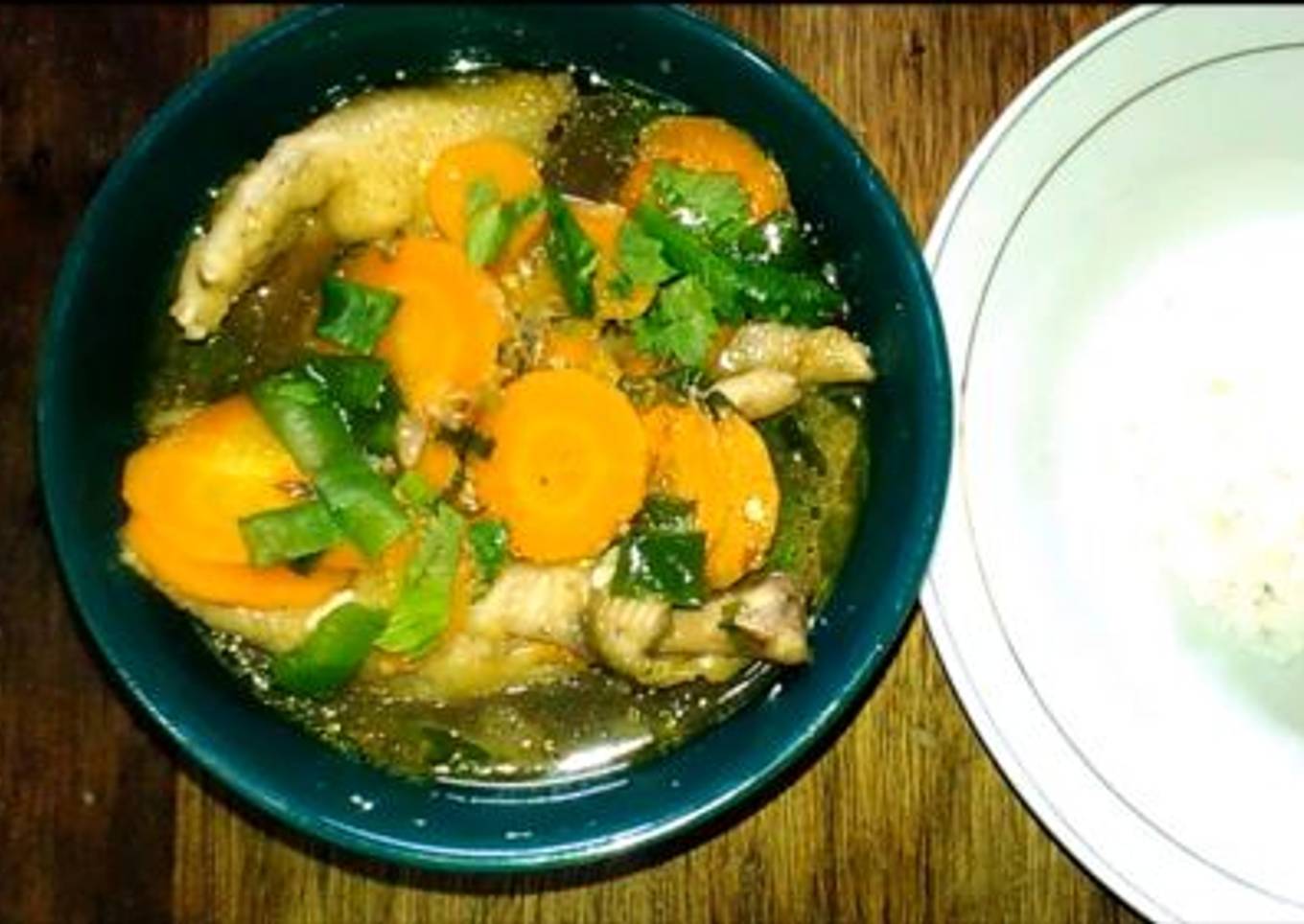 Resep sup ceker pedas, no micin & no merica // spicy