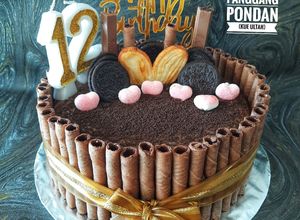 Foto resep Blackforest Panggang Pondan(Kue Ultah)