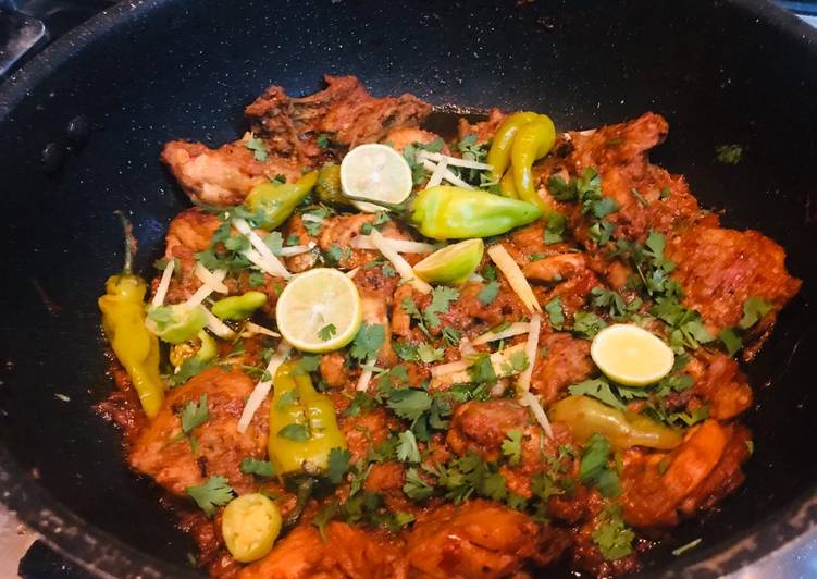 Chicken smokey karahi