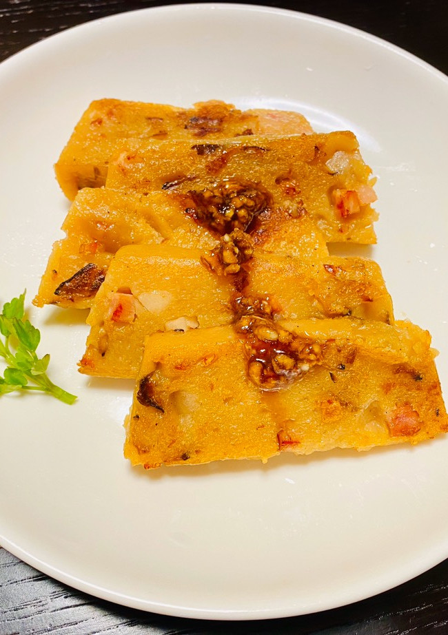 營養簡單又方便的早餐：無水蘿蔔糕 的食譜成品照片