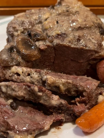 Simple Way Prepare Recipe Roasted Garlicky Chuck Roast that is  Makes Drooling, Delicious}