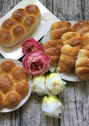 Hình của món Bánh mỳ cuộn xúc xích.