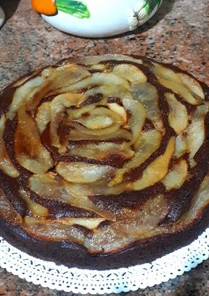 Foto di Torta soffice Pere e Cioccolato