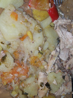 Una foto de Pollo a la cacerola livianito