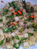 Tumis Kikil Cabai Hijau