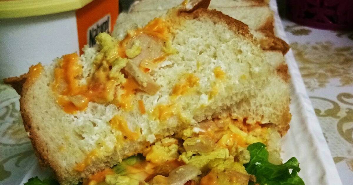 Sandwich Telor Sosej