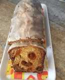 Súper budín de quinotos al licor sin manteca- glasé naranja-