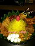 Tumpeng komplit gak repot