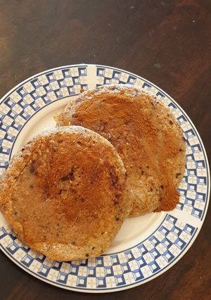 Φωτογραφία της συνταγής Pancakes με 3 υλικά 🍴