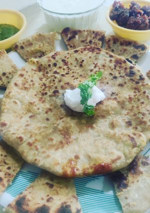 A picture of Mooli Parantha bites.