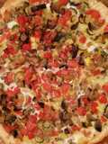 Torta salata tricolore