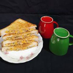 A picture of Corn Sandwich.