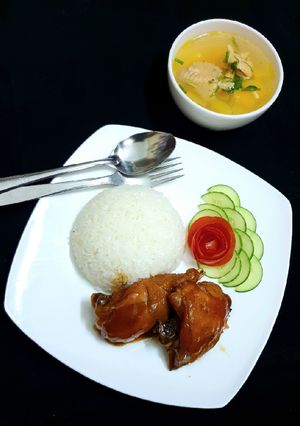 Hình của món Gà rô ty.