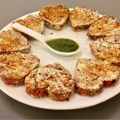 A picture of Baked Veg Cutlets.