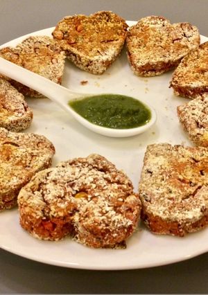 A picture of Baked Veg Cutlets.