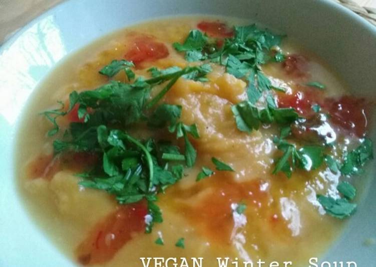Vegan Cremige Winter Soup