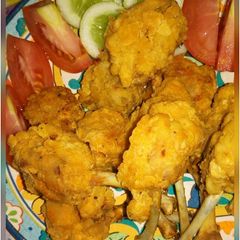 A picture of Fried Chicken Lollipops.