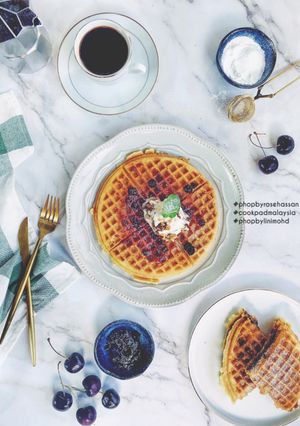Gambar Crunchy Waffle  #phopbylinimohd #batch17