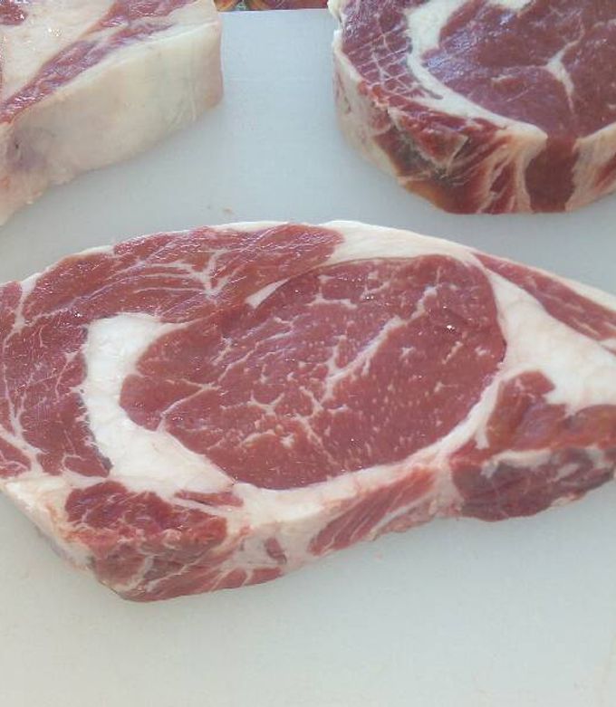 Una foto de Rib eye al horno