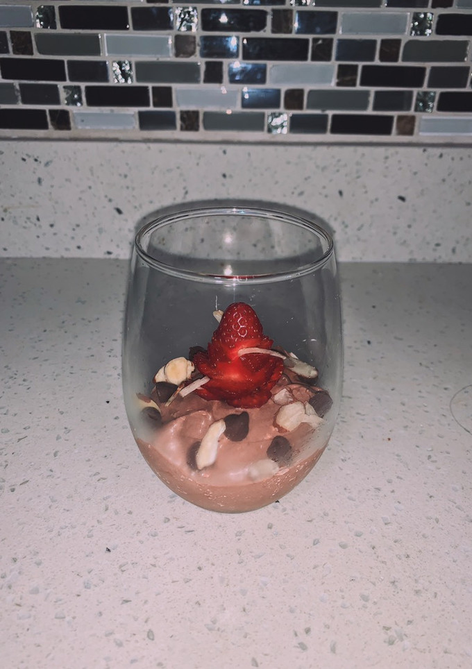 Una foto de Mousse Fit de chocolate 🍫