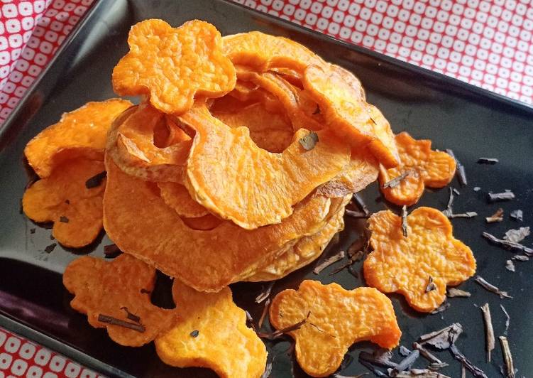 makanan Japanese Autumn Chips alias Ubi Goreng 🍠 Jadi, Lezat Sekali