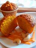 Muffin di carote e anacardi senza glutine