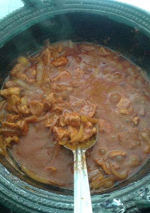 Una foto de La carne al pastor casera y súper buena aquí está!!!! ☺