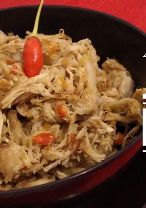 Foto resep Abon Ayam Jamur Pedas