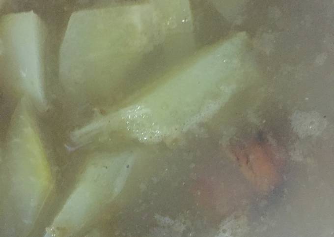 Yuk intip, Resep gampang membuat Sayur asem kulit dondong pepaya  enak