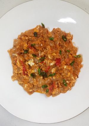 Foto resep CILOR (ACI TELOR) BASAH PEDAS GURIH🌶