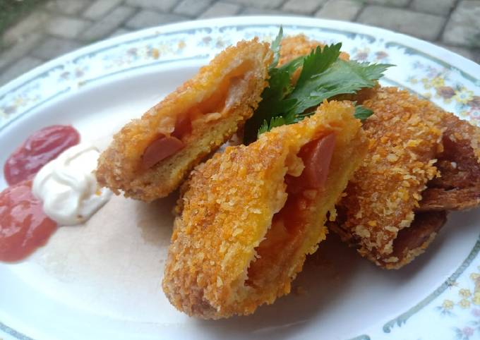 Yuk intip, Bagaimana cara buat Risol Mayo Roti Tawar yang nagih banget