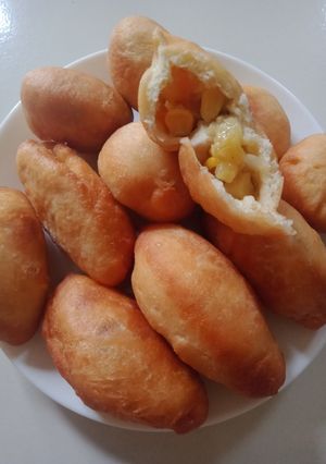 Foto resep Donat/Roti sayur (Frozen base dough)