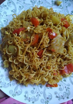 ম্যাগি স্পাইসি নুডলস রেসিপির প্রধান ছবি