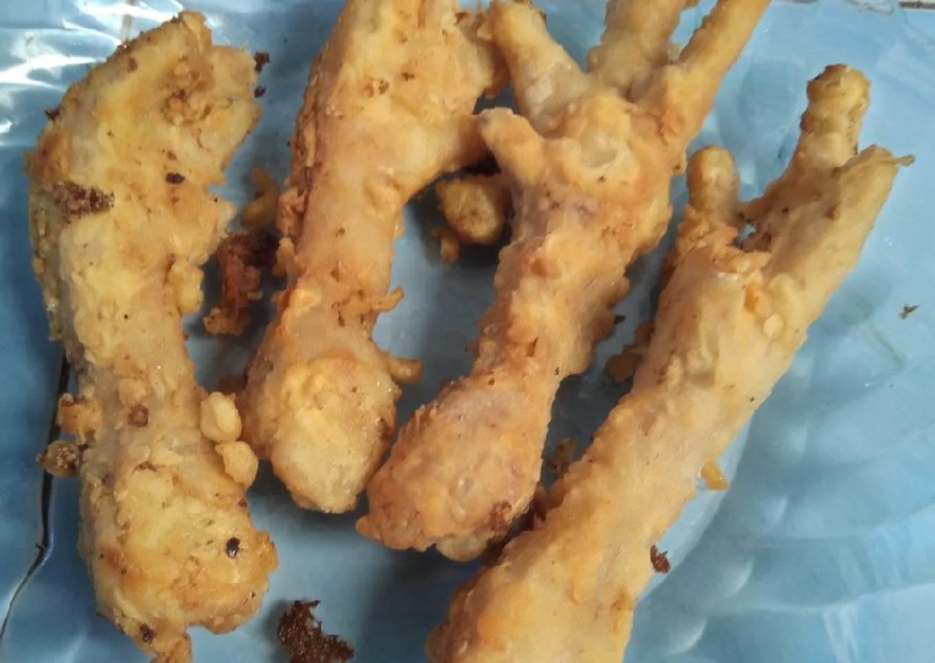 Ceker goreng tepung