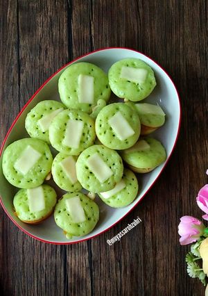 Foto resep Kue Cubit Antigagal Isi Keju Lumer