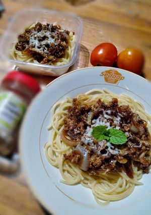 Foto resep Spaghetti lada hitam (anti ribet)