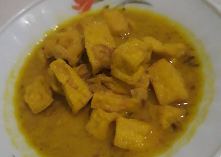 Cara mudah Membuat 42. Terik Tahu (no santan) yang Enak Banget