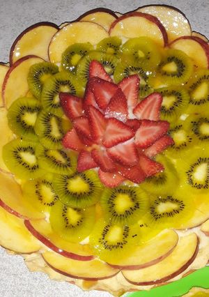 Una foto de Tarta frutal