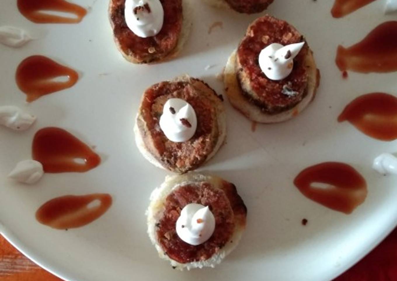 Grilled eggplant bites