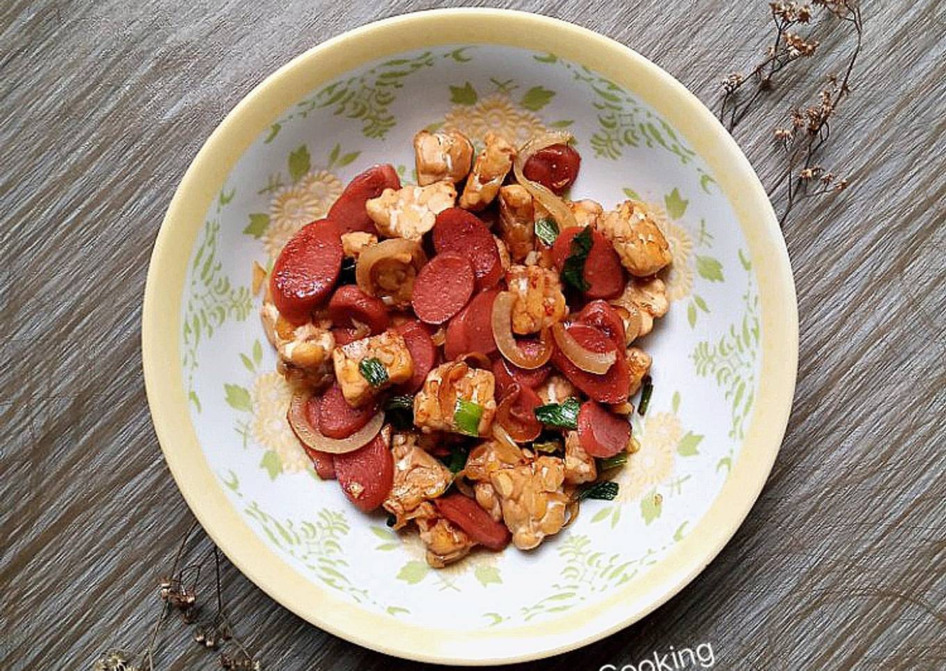 Tumis Tempe Sosis Saus Teriyaki Simple