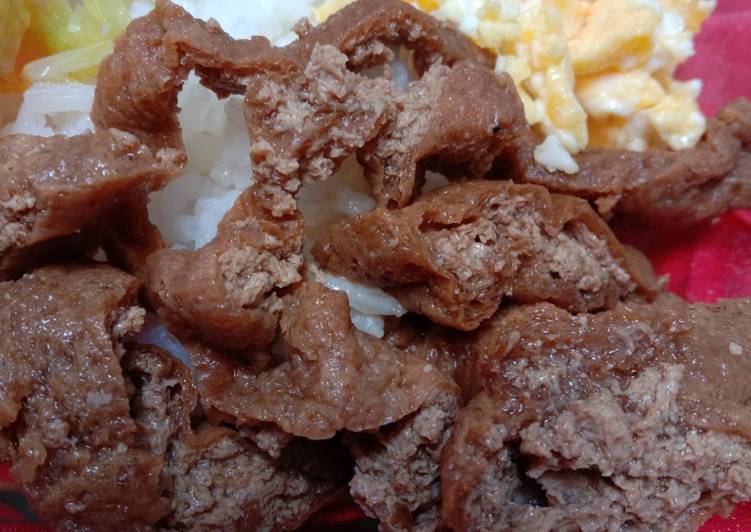 Tahu Kecap Resap