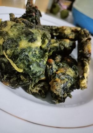 Foto resep Bakwan daun singkong